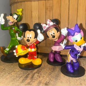 Disney Character Figurine Set - Multicolor